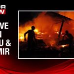 Massive fire breaks out in Jammu & Kashmir’s Trikuta Nagar, 500 families affected