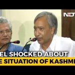 "Kashmiris Slowly Dying, They Feel Suffocated," Says Left Leader