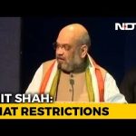 "What Restrictions?" Amit Shah Targets Opposition Over Jammu and Kashmir