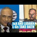Girish Chandra Murmu Takes Oath As J And K L-G, RK Mathur As L-G Of Ladakh