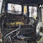 Terrorists Set Ablaze Two Vehicles In Kulgam