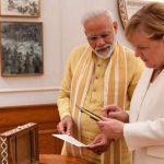 PM Modi Gifts Ladakhi Woollen Khadi Stole, Ratnam Pen To Angela Merkel