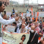 Jammu and Kashmir Congress workers stage protest demanding Priyanka Gandhi’s release