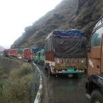 Amid rains, snowfall, Srinagar-Jammu highway through for vehicular traffic